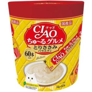 CIAO ちゅ〜る 下部尿路・腎臓の健康維持に配慮バラエティ ( 14g*80本