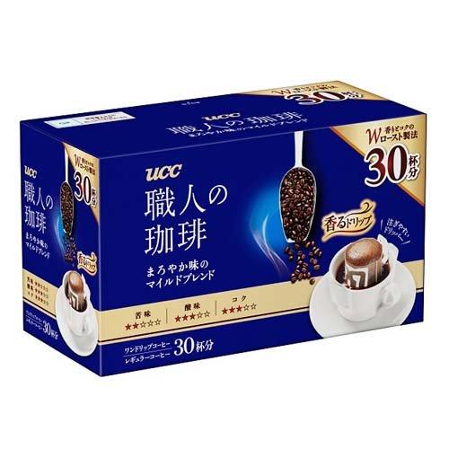 UCC 職人の珈琲 ワンドリップコーヒー まろやか味のマイルドブレンド ( 30杯分 )/ 職人の珈...