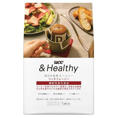 UCC ＆Healthy リッチフレーバー ワンドリップコーヒー ( 5袋入 )