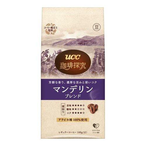 UCC 珈琲探究 炒り豆 マンデリンブレンド ( 140g )/ UCC