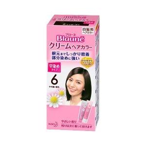 ★まとめ買い★　花王　ブローネクリームヘアカラー　６　やや濃い栗色　80ｇ　×24個【イージャパンモール】 Kao（花王） ブローネ クリームヘアカラー 6やや濃い栗色 ( 1液40g・2