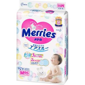 メリーズさらさらエアスルー テープ ( Mサイズ*64枚入 ...