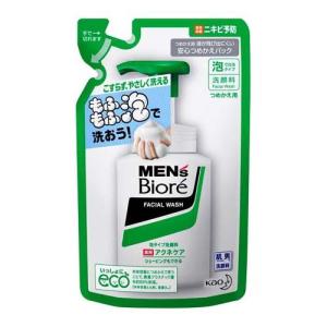 メンズビオレ 泡タイプ薬用アクネケア洗顔 つめかえ用 ( 130ml )/ メンズビオレ｜soukai