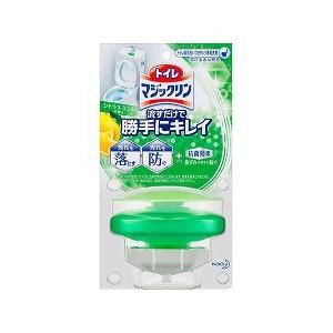 トイレマジックリン トイレ用洗剤 流すだけで勝手にキレイ シトラスミント 本体 ( 80g )/ トイレマジックリン ( トイレ タンク 抗菌 洗浄 )｜soukai