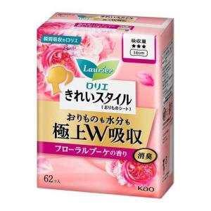 ロリエ きれいスタイル 極上W吸収 フローラルブーケの香り ( 62個入 )/ ロリエ｜soukai