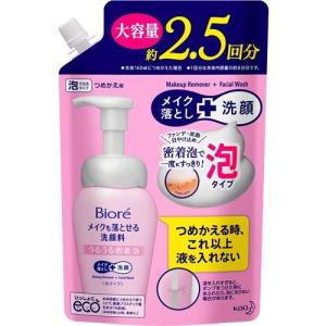 ビオレ メイクも落とせる洗顔料 うるうる密着泡 つめかえ用 ( 330ml )/ ビオレ ( メイク落とし クレンジング 洗顔 泡 毛穴汚れ )｜soukai