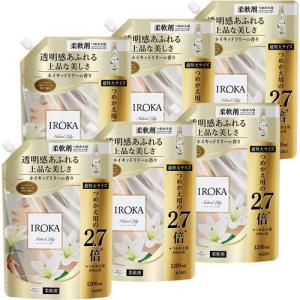 ネイキッドリリーの香り 1200ml × 15 フレアフレグランス イロカ フレア フレグランス IROKA 柔軟剤 ネイキッドリリーの香り 詰め替え