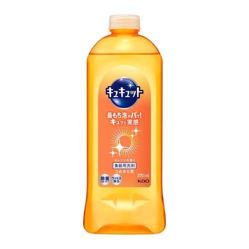 キュキュット 食器用洗剤 オレンジの香り つめかえ用 ( 370ml )/ キュキュット