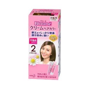 Kao（花王） ブローネ クリームヘアカラー 2より明るい栗色 ( 1液40g