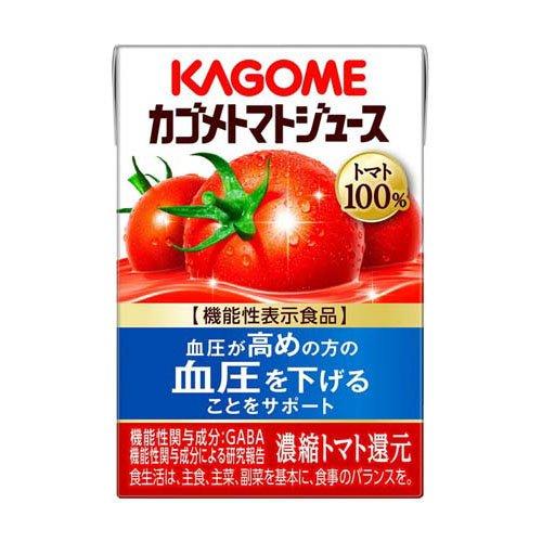 (企画品)カゴメトマトジュース食塩無添加 ( 100ml×30本 )/ トマトジュース 紙
