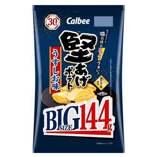 堅あげポテト BIG うすしお味 ( 144g )