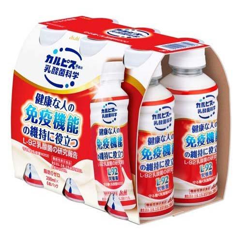 守る働く乳酸菌W(ダブル）200 L-92乳酸菌 ( 200ml*6本入 )/ カルピス由来の乳酸菌...