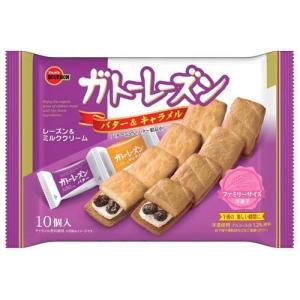 ブルボン ガトーレーズンFS バター＆キャラメル ( 10個入