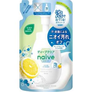 ナイーブ 泡で出てくるボディソープ うるおいタイプ 詰替用 ( 480ml