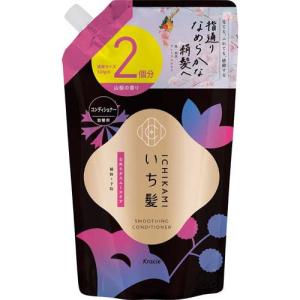 いち髪 なめらかスムースケア コンディショナー 詰め替え 大容量 ( 640g )/ いち髪