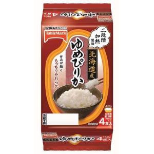 北海道産ゆめぴりか 分割 ( 150g*4食入 )/ たきたてご飯 ( パックご飯 ごはん レトルト 米 国産 レンチン )｜soukai