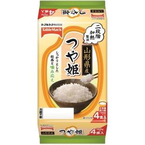 山形県産つや姫 分割 ( 150g*4食入 )/ たきたてご飯 ( パックご飯 ごはん レトルト 米 国産 レンチン )