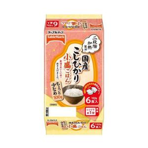 テーブルマーク 国産こしひかり 小盛ごはん 分割 100g 6食セット×16袋
