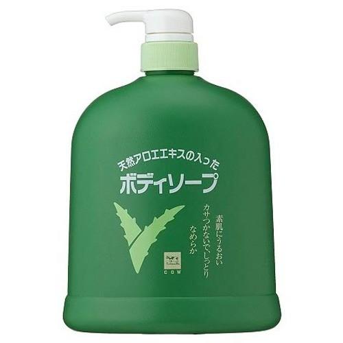 牛乳石鹸 カウブランド アロエボディソープ ポンプ付 ( 1.2L )/ カウブランド