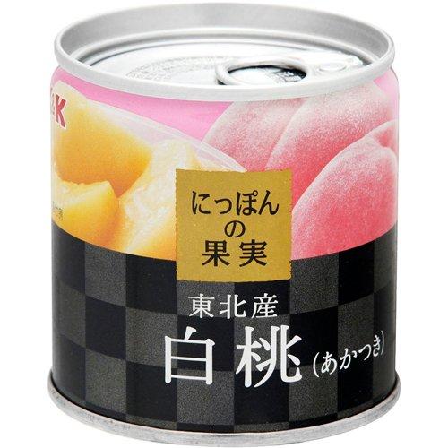 K＆K にっぽんの果実 東北産 白桃(あかつき) ( 110g )/ にっぽんの果実 ( フルーツ缶...