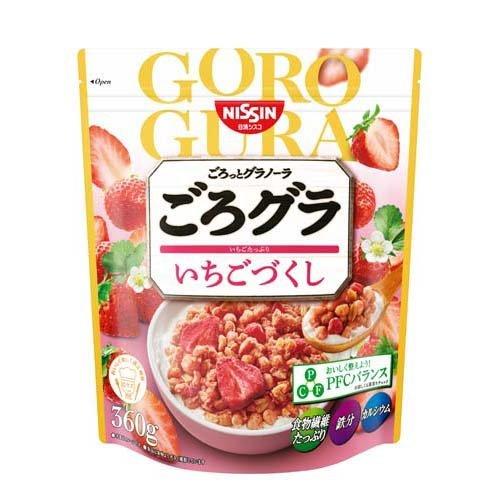 日清シスコ ごろグラ いちごづくし ( 360g )/ ごろっとグラノーラ ( PFCバランス ロカ...