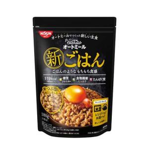 日清シスコ おいしいオートミール 新ごはん ( 180g ) ( 食物繊維 たんぱく質 糖質ひかえめ )｜soukai