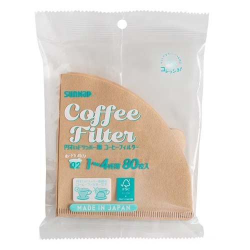 FMX 円すいドリッパー用 コーヒーフィルター CO-HDCF02M ( 80枚入 )