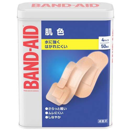 バンドエイド 肌色 4サイズ ( 50枚入 )/ バンドエイド(BAND-AID)