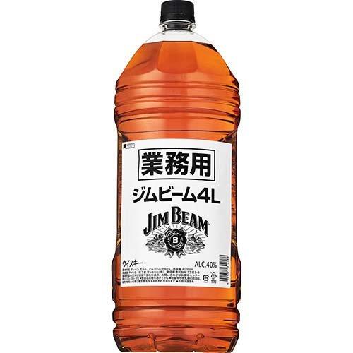 サントリー バーボン ウイスキー ジムビーム 業務用 ペットボトル ( 4000ml／4L )/ ジ...