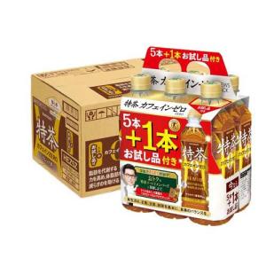 特茶カフェインZERO パック5本+1本付 ( 500ml×24本 )/ 特茶