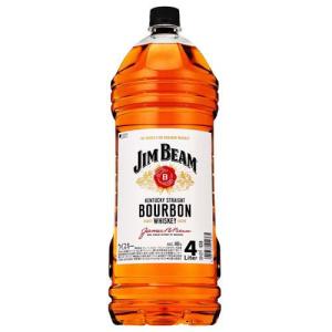 バーボンウイスキー ジムビーム ペットボトル ( 2700ml／2.7L*2