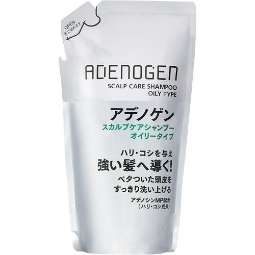 資生堂 アデノゲン スカルプケアシャンプー オイリータイプ つめかえ用 ( 310ml )/ アデノ...