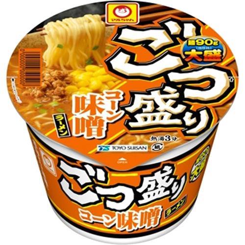 マルちゃん ごつ盛り コーン味噌ラーメン ケース ( 138g*12個入 )/ マルちゃん ( イン...