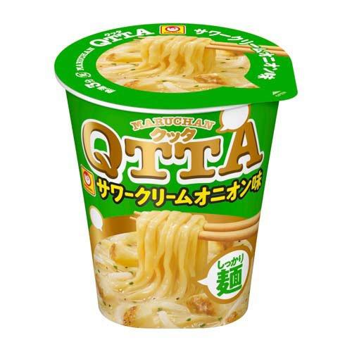 マルちゃん QTTA(クッタ) サワークリームオニオン味 ケース ( 82g*12個入 )/ マルち...