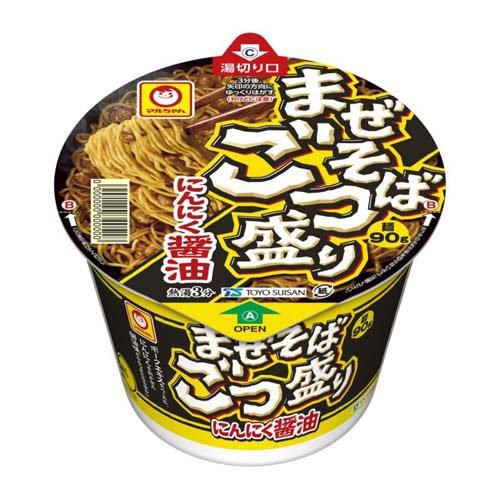 まぜそば ごつ盛り にんにく醤油 ケース ( 113g×12個 )/ マルちゃん