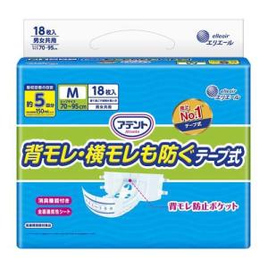 アテント うす型 スーパーフィット テープ式 L 背モレ・横モレも