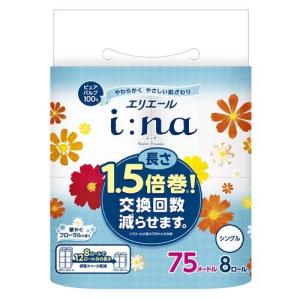 エリエール イーナ シングル トイレットティシュー1.5倍 大王製紙