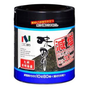 ニコニコのり 有明海産味のり 減塩 卓上 10切80枚入 爽快ドラッグ 通販 Yahoo ショッピング