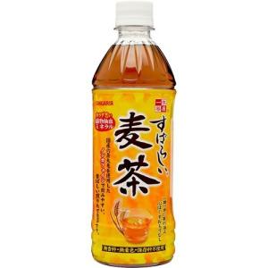 サンガリア すばらしい麦茶 ( 500ml*24本入 )/ サンガリア｜soukai