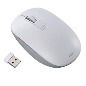 Digio2 無線 静音マウス 5ボタンBlueLED d98 MUS-RKF216W ( 1個