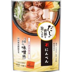 にんべん だしが世界を旨くする うまから味噌鍋スープ / にんべん
