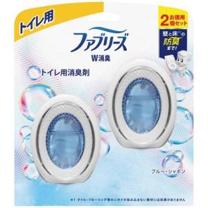 ファブリーズ W消臭 トイレ用消臭剤 ブルー・シャボン 2個パック ( 6ml*2個入 )/ ファブリーズ(febreze)
