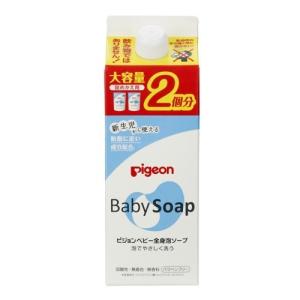 ピジョン 全身泡ソープ 詰めかえ用 2回分 ( 800ml )/ ピジョン 全身泡ソープ