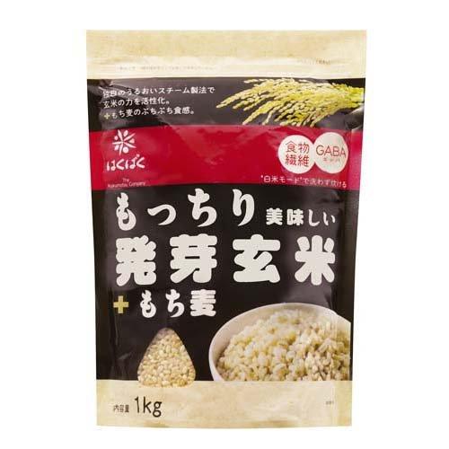はくばく もっちり美味しい発芽玄米+もち麦 ( 1kg )/ はくばく