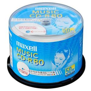 マクセル 音楽用CD-R CDRA80WP.50SP ( 50枚入 )/ マクセル(maxell)｜soukai