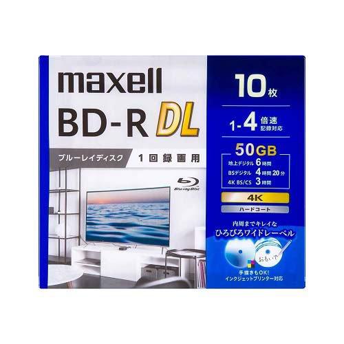 マクセル 録画用ブルーレイディスク BRV50WPG.10S ( 10枚入 )/ マクセル(maxe...
