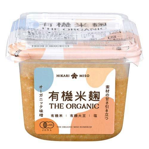 THE ORGANIC 有機米麹 ( 400g )/ ひかり味噌 ( みそ 味噌 米糀 )