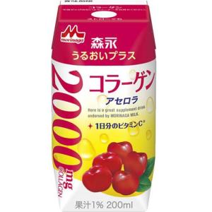 森永 うるおいプラス コラーゲン ( 200ml×24本入 )/ TBC 美容