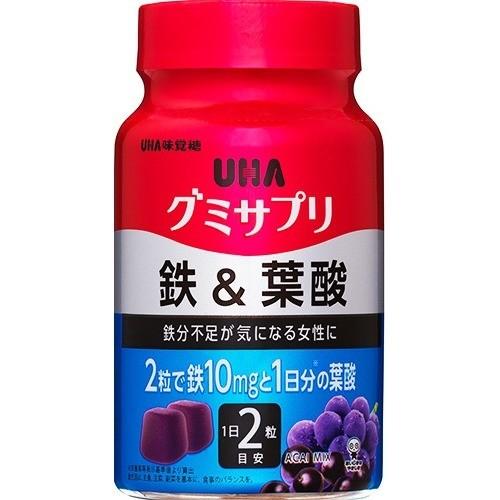 グミサプリ 鉄＆葉酸 30日分 ( 60粒 )/ グミサプリ