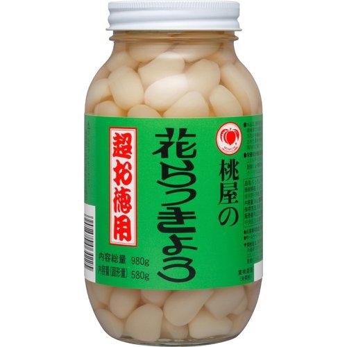 桃屋 花らっきょう ( 580g )/ 桃屋 ( らっきょう 甘酢漬 乳酸発酵 カレー 漬物 福神漬...